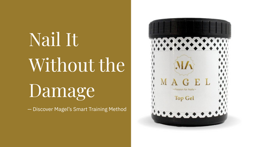 How to Practice Gel Nail Designs Without Damage | Magel Training Tips