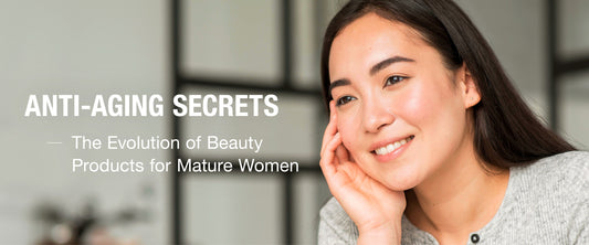 Woman applying Majestic stem cell face serum to her cheek