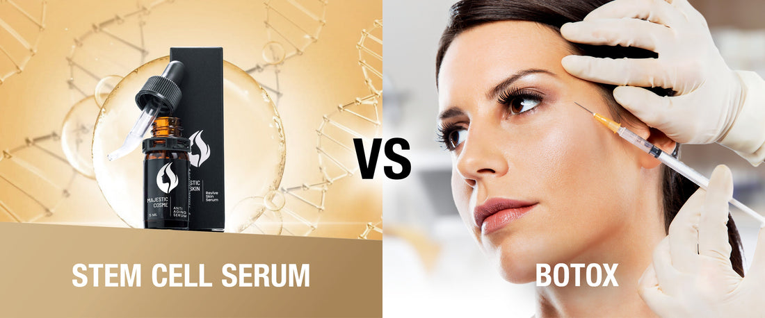 Comparison of stem cell face serum best anti-aging serum for wrinkles clinical-level skin treatment