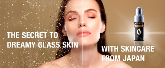 Before and after results of using Japanese stem cell anti-aging serum