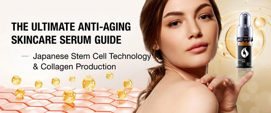 Comparison of anti-aging serums: stem cell serum vs retinol before and after