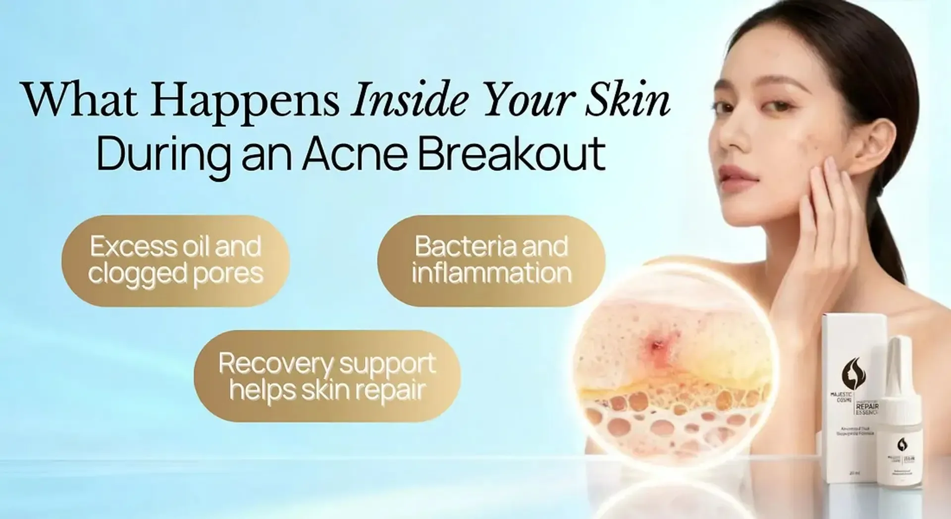 What Happens Inside Your Skin During an Acne Breakout