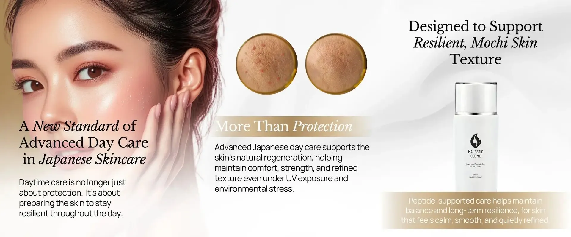 A New Standard of Advanced Day Care in Japanese Skincare