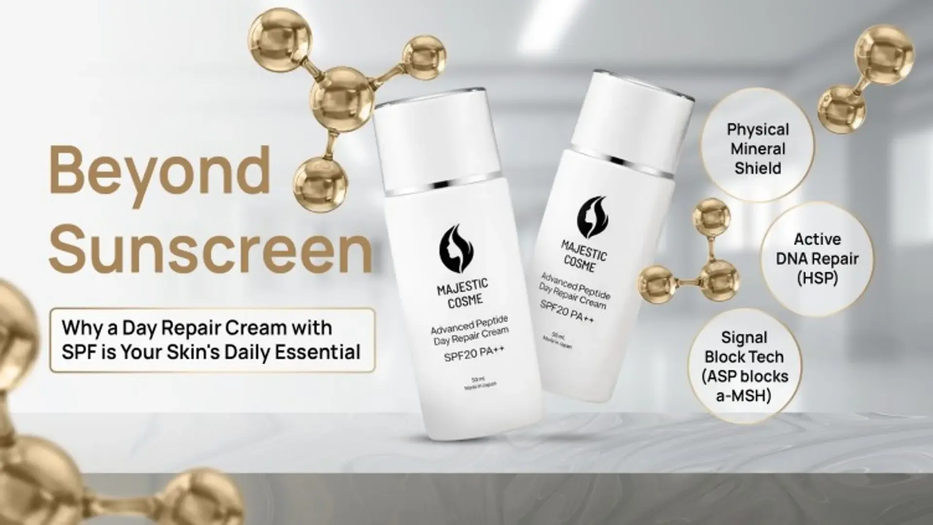 Beyond Sunscreen: Why a Day Repair Cream with SPF is Your Skin Daily Essential