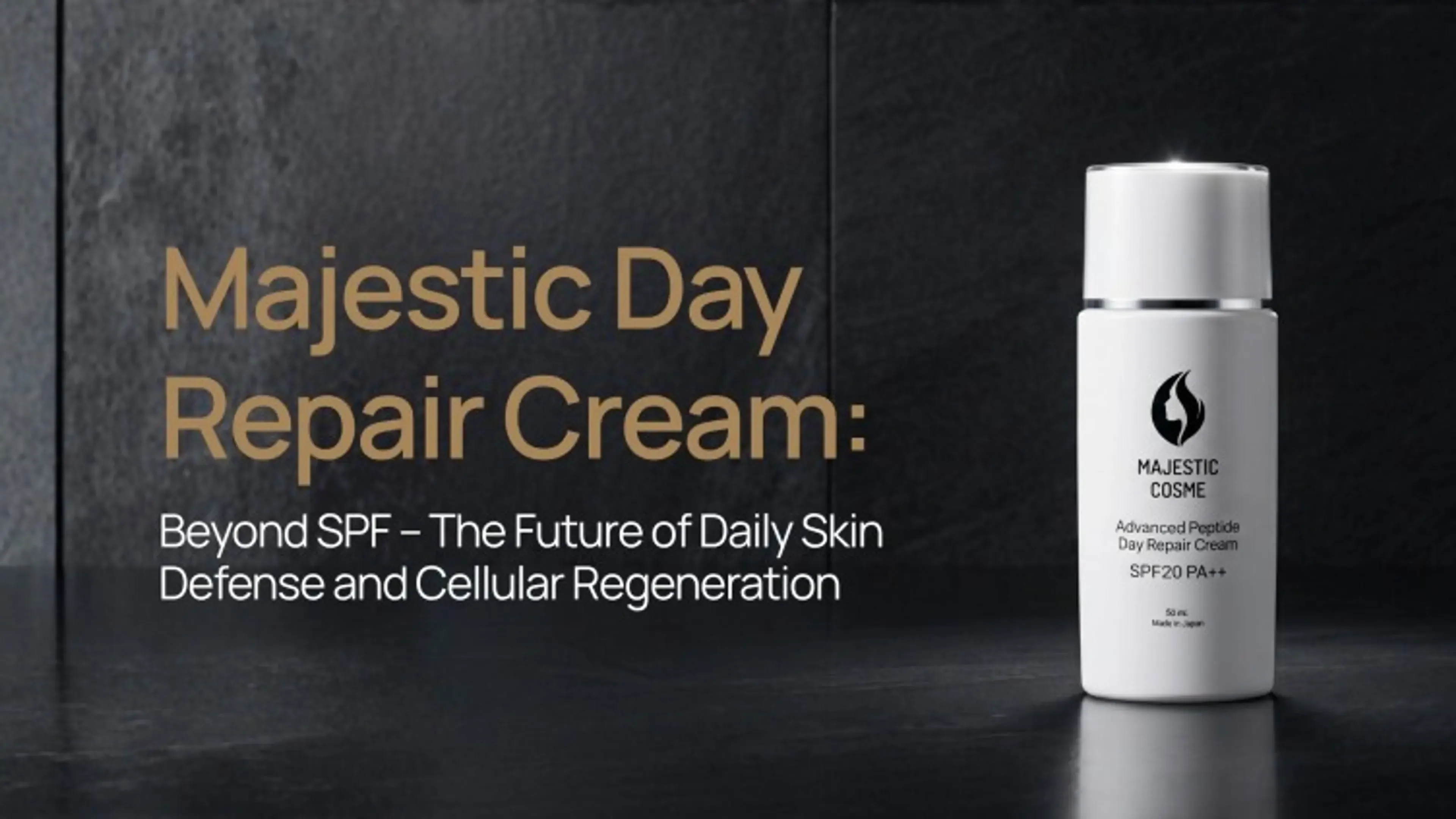 Majestic Day Repair Cream: Beyond SPF - The Future of Daily Skin Defense and Cellular Regeneration
