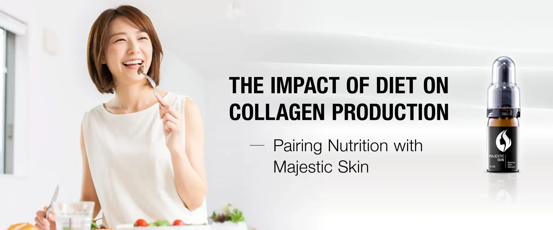 The Impact of Diet on Collagen Production: Pairing Nutrition with Majestic Skin