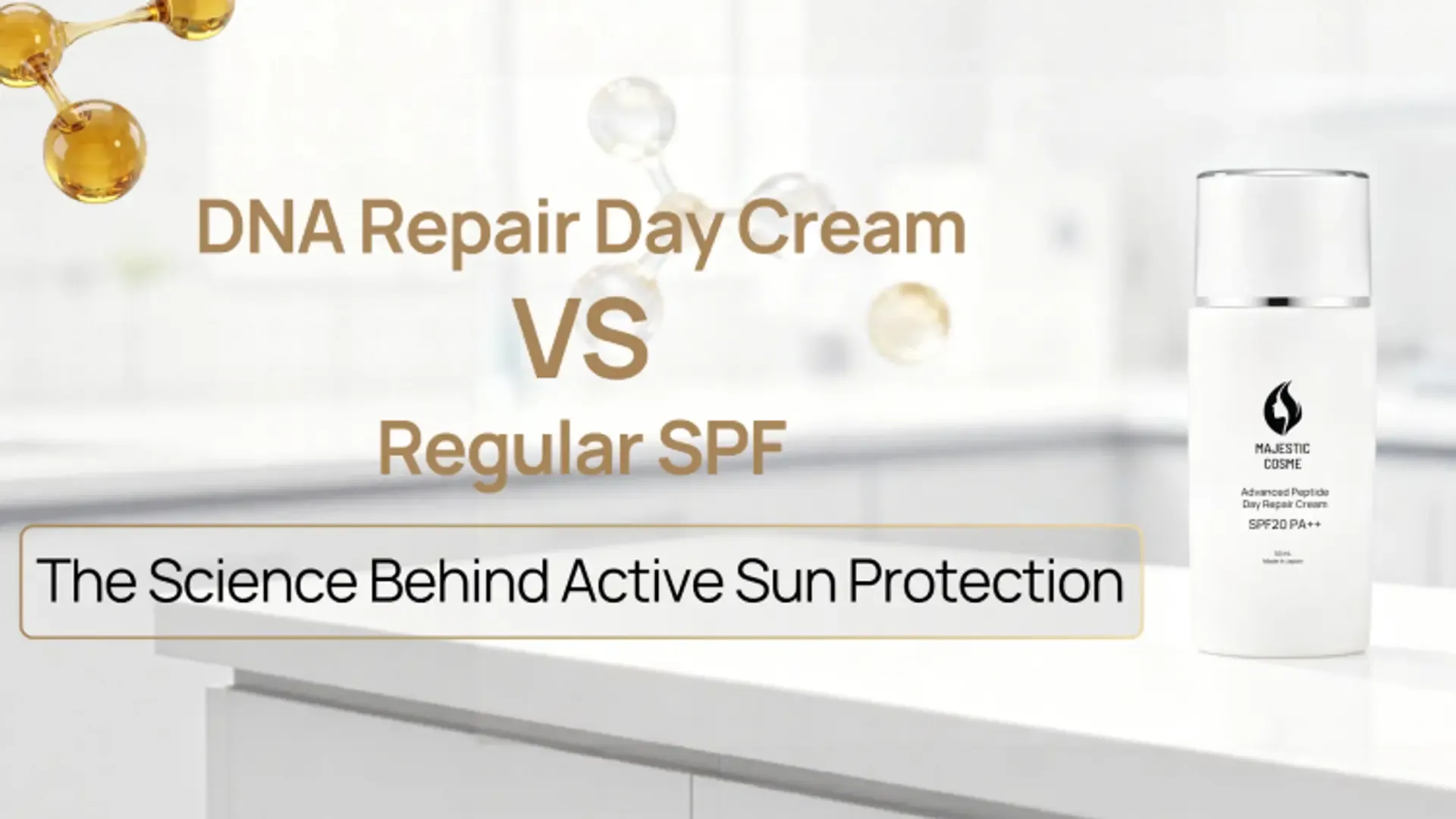 DNA Repair Day Cream vs Regular SPF: The Science Behind Active Sun Protection