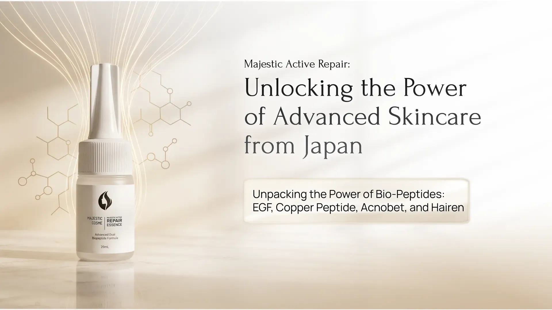 Majestic Active Repair: The Future of Advanced Skincare from Japan