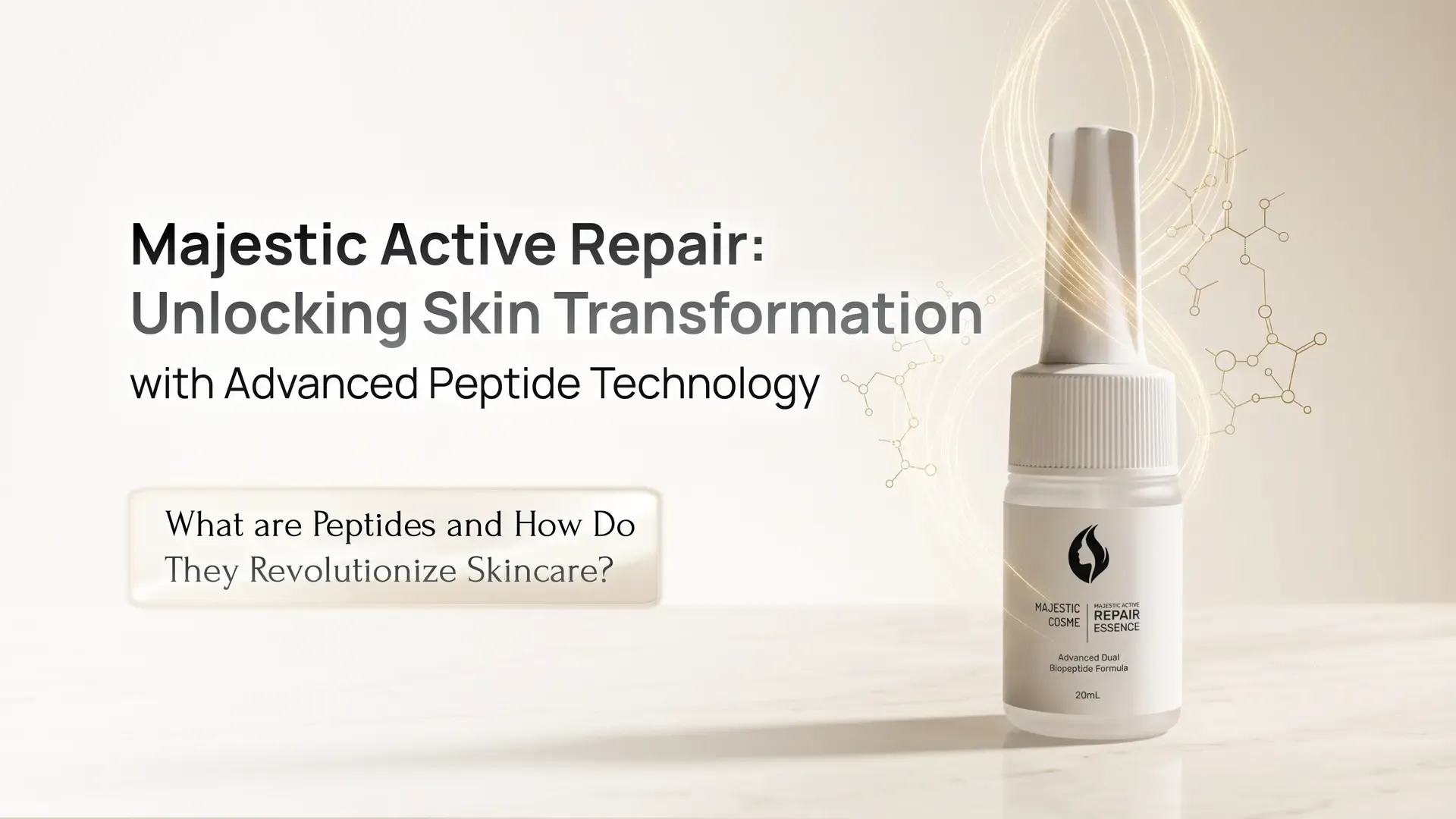 Majestic Active Repair: The Power of Peptides in Japanese Skincare