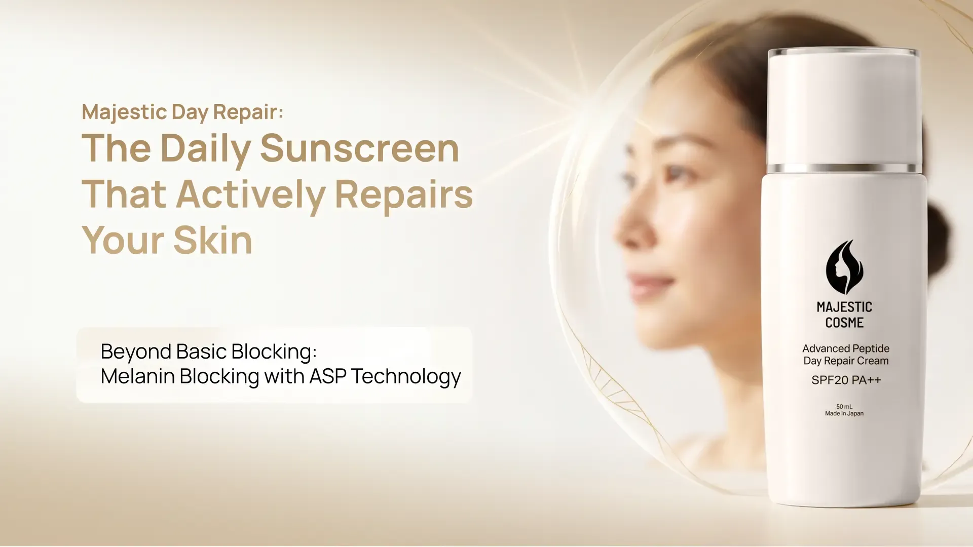 Majestic Day Repair: The Daily Sunscreen That Actively Repairs Your Skin