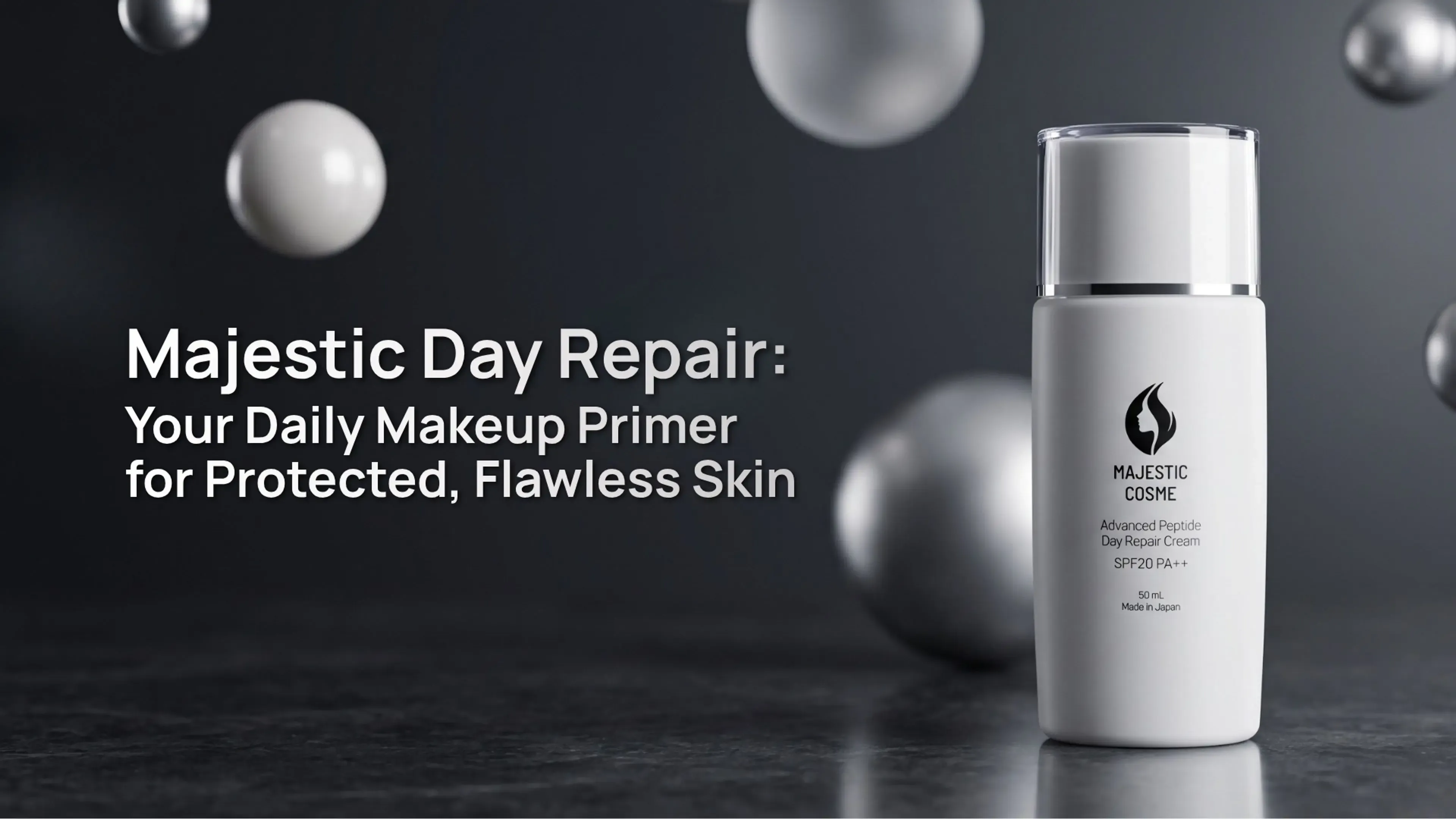 Majestic Day Repair: Your Daily Makeup Primer for Protected, Flawless Skin