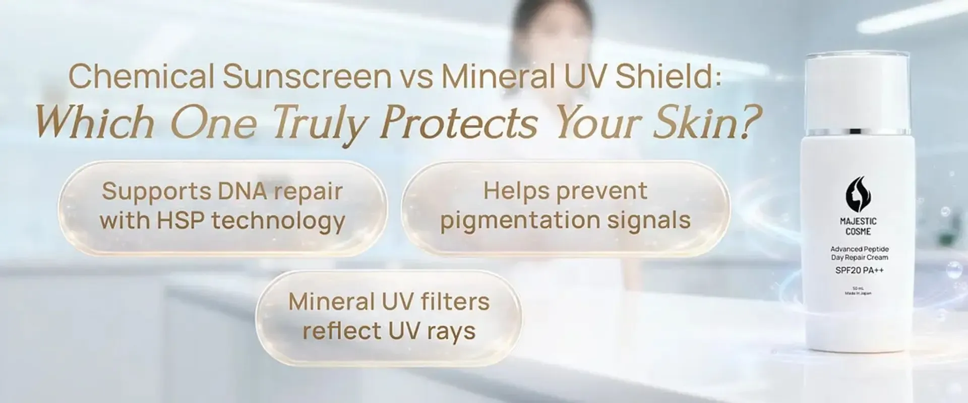 Chemical Sunscreen vs Mineral DNA Repair Protection Which one truly protects your skin?