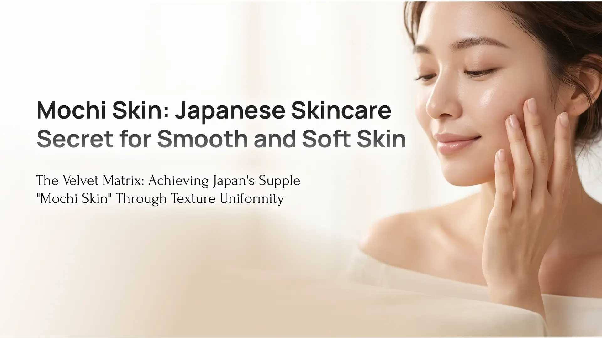 Mochi Skin: Japanese Skincare Secret for Smooth and Soft Skin