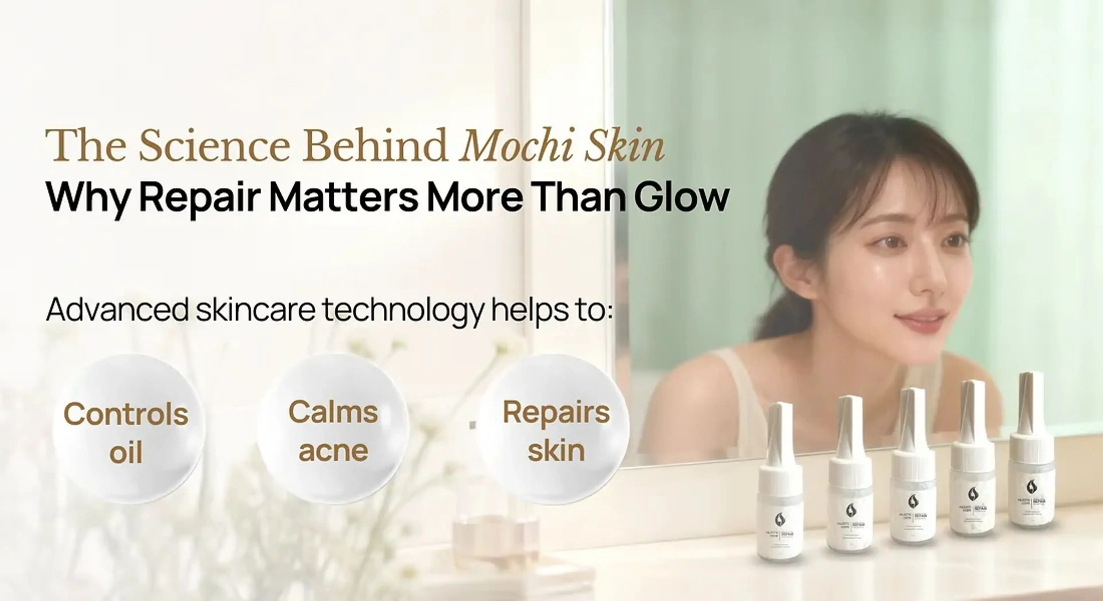 The Science Behind Mochi Skin and Why Repair Matters More Than Glow