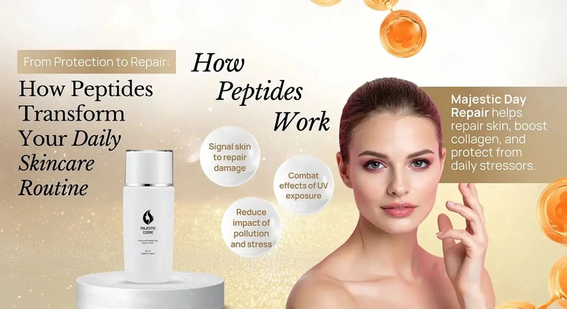 From Protection to Repair: How Peptides Transform Daily Skincare