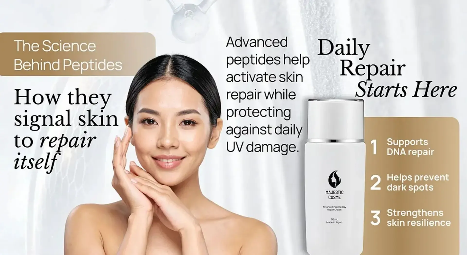The Science Behind Peptides: How They Signal Skin to Repair Itself