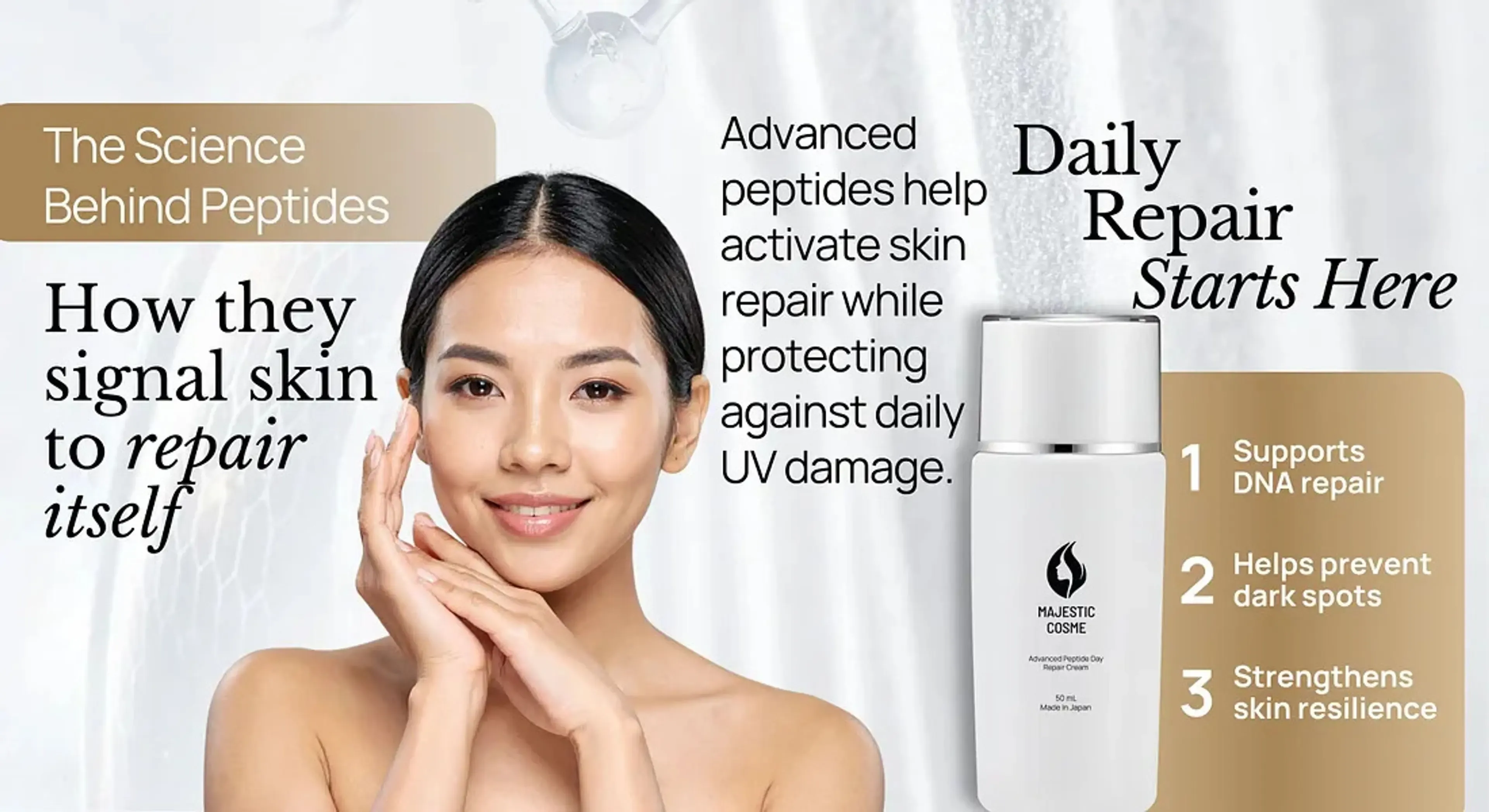The Science Behind Peptides: How They Signal Skin to Repair Itself