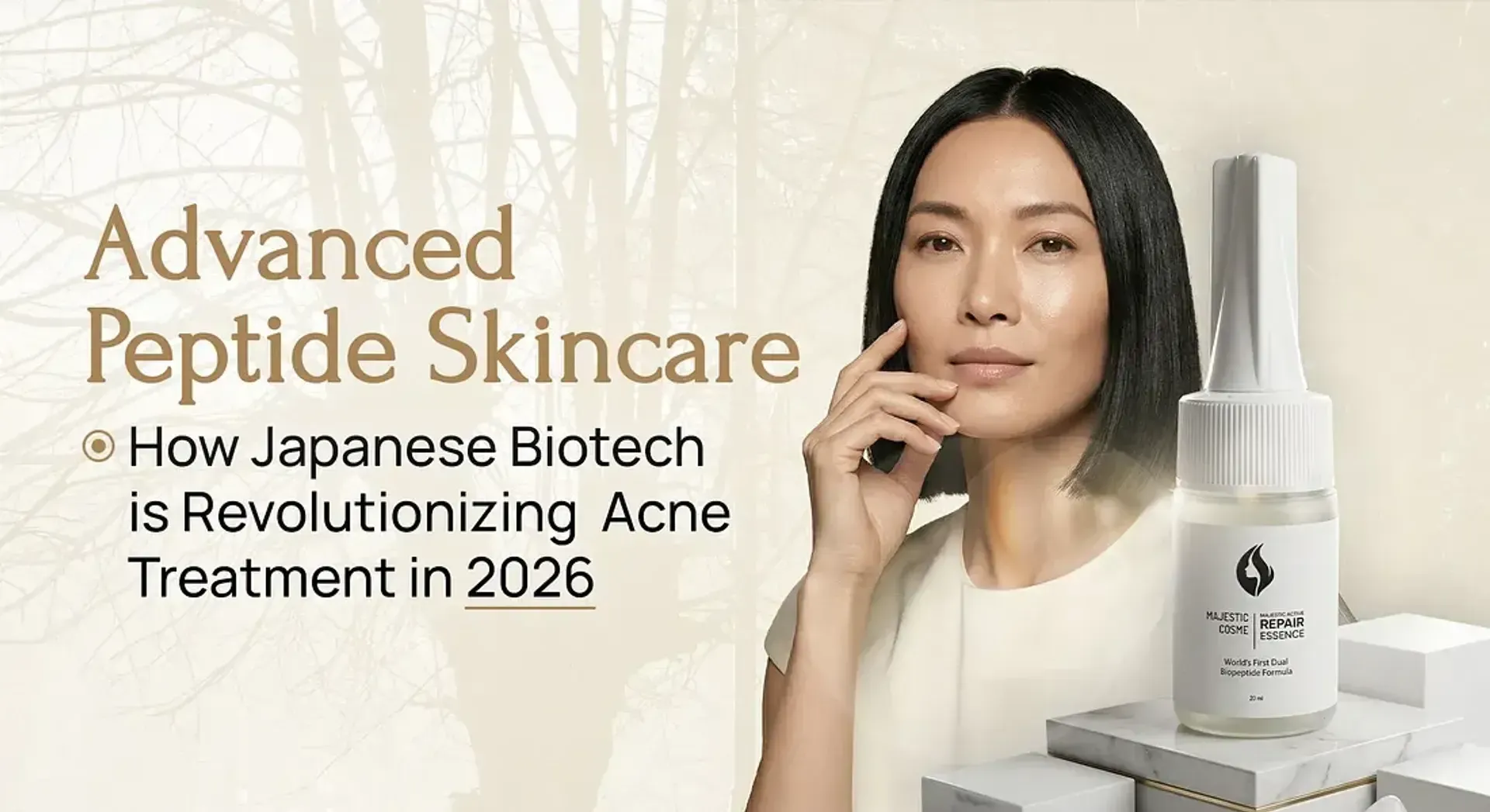 Advanced Peptide Skincare: How Japanese Biotech is Revolutionizing Acne Treatment in 2026