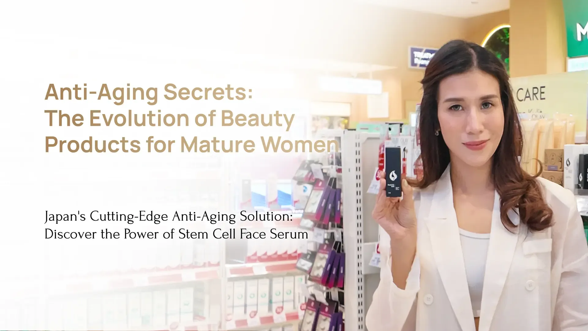 Rahasia Anti-Aging: Evolusi Produk Kecantikan untuk Kulit Dewasa