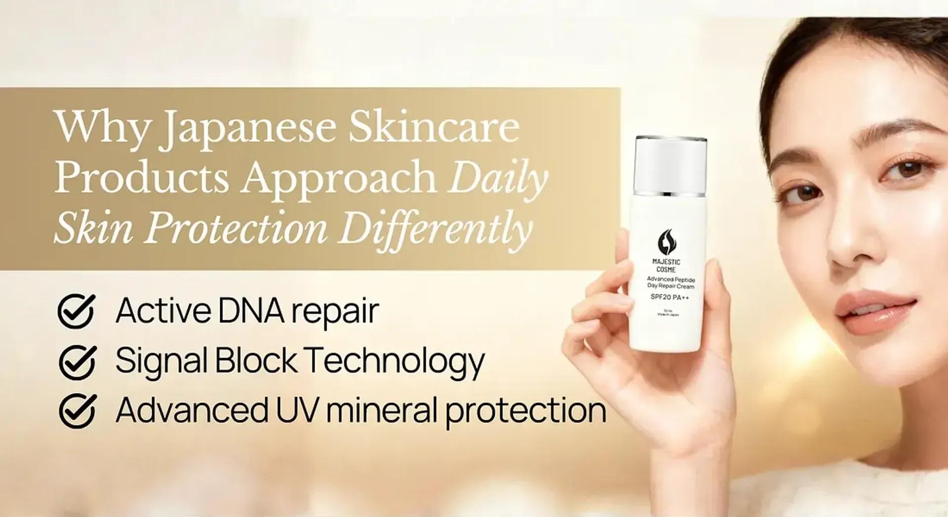 Why Japanese Skincare Products Approach Daily Skin Protection Differently