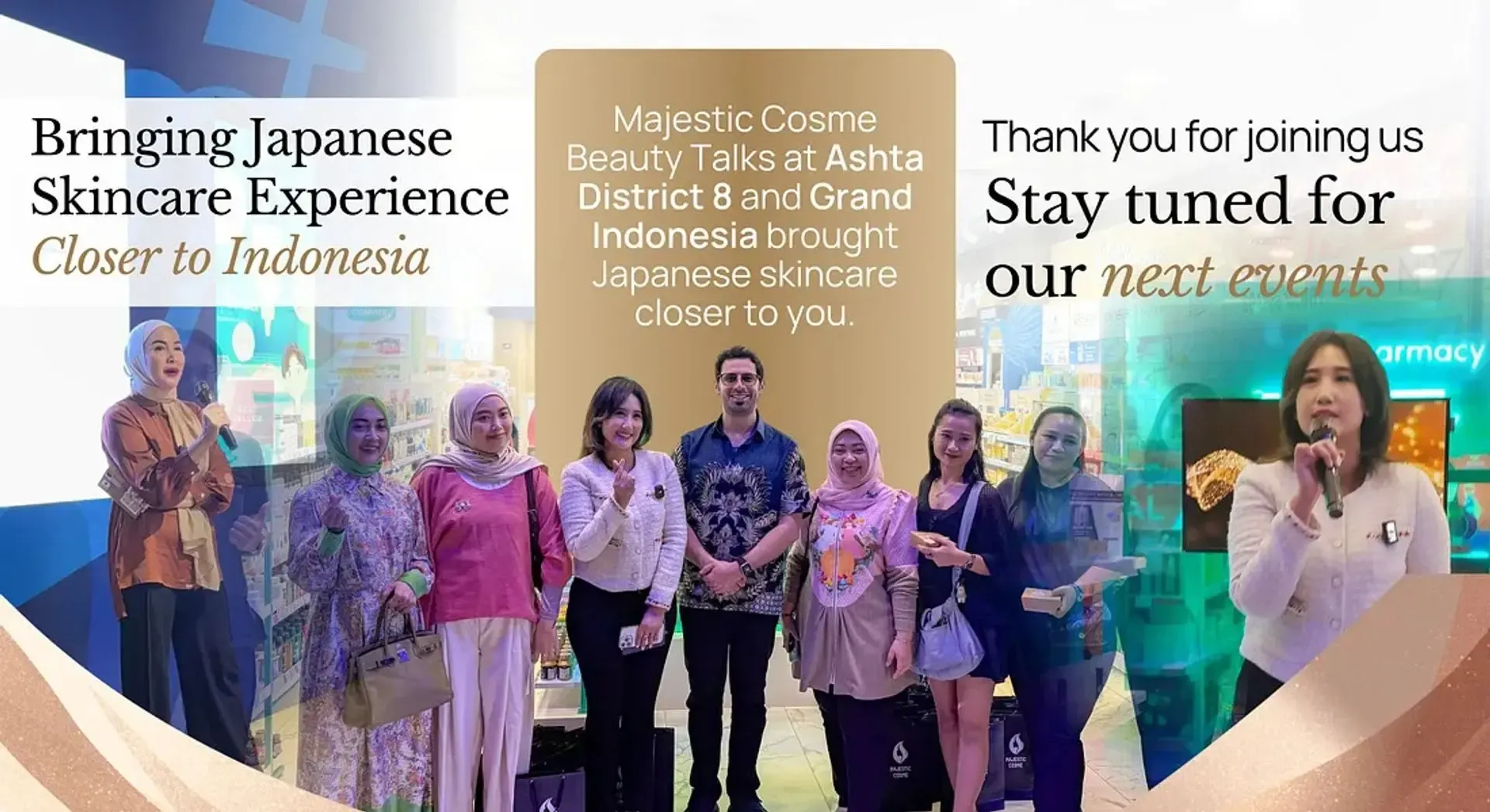 Bringing Japanese Skincare Experience Closer to Indonesia