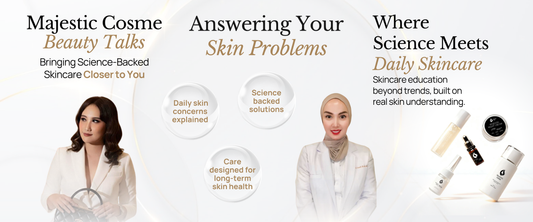 Majestic Cosme Beauty Talks skincare education event with dermatology experts in Jakarta