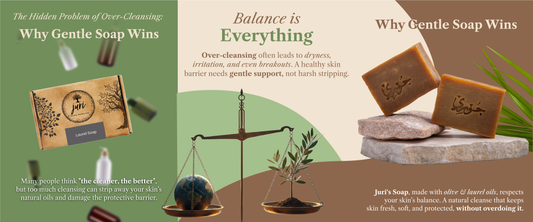 Traditional natural beauty soap made with laurel and olive oil on wooden surface