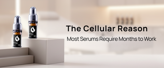 Luxury anti-aging serum with bio-signal peptide technology